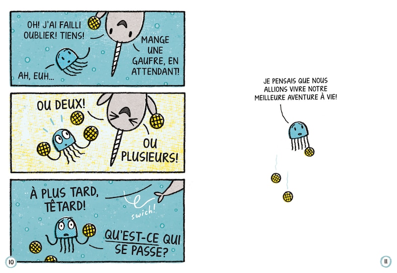 Sample content_Les aventures de Narval et Gelato : N&deg; 10 - Joyeuse Narvalentin!