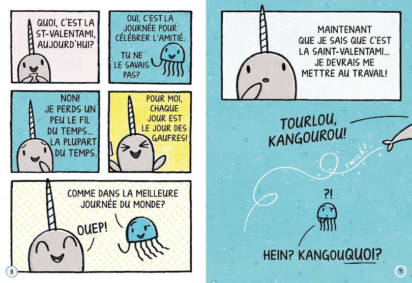 Sample content 2_Les aventures de Narval et Gelato : N&deg; 10 - Joyeuse Narvalentin!