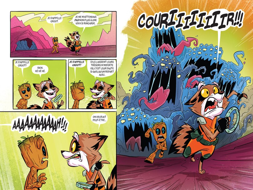 Sample content_Les aventures de Rocket et Groot : N˚ 2 - Histoires d’horreur
