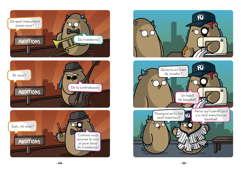 Sample content_Les bleues de New York