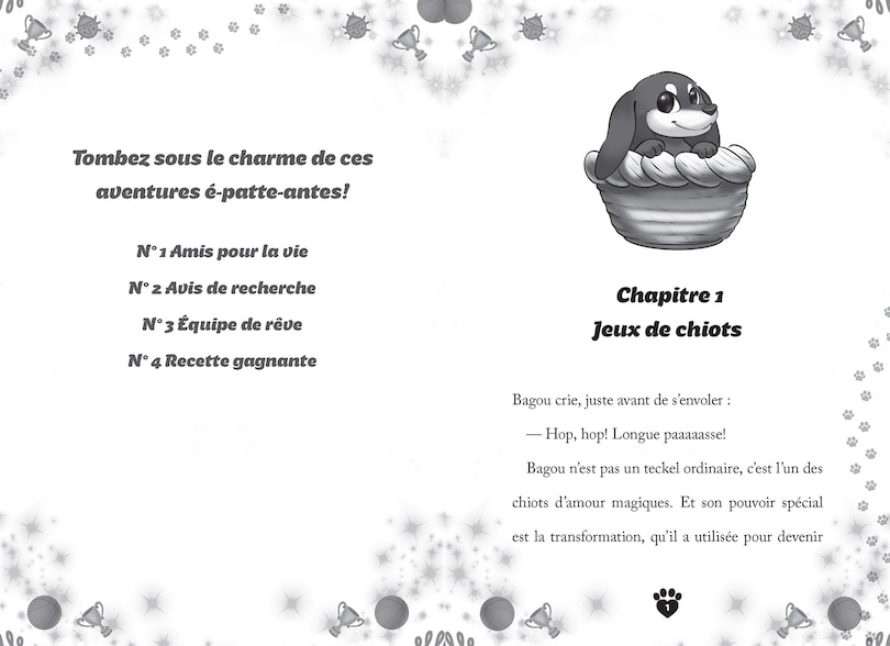 Sample content 3_Les chiots d’amour : N° 3 - Équipe de rêve