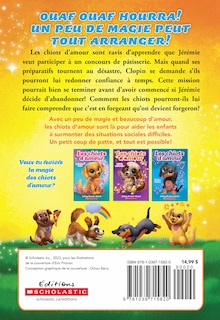 Couverture arri&egrave;re_Les chiots d&rsquo;amour : N&deg; 4 - Recette gagnante