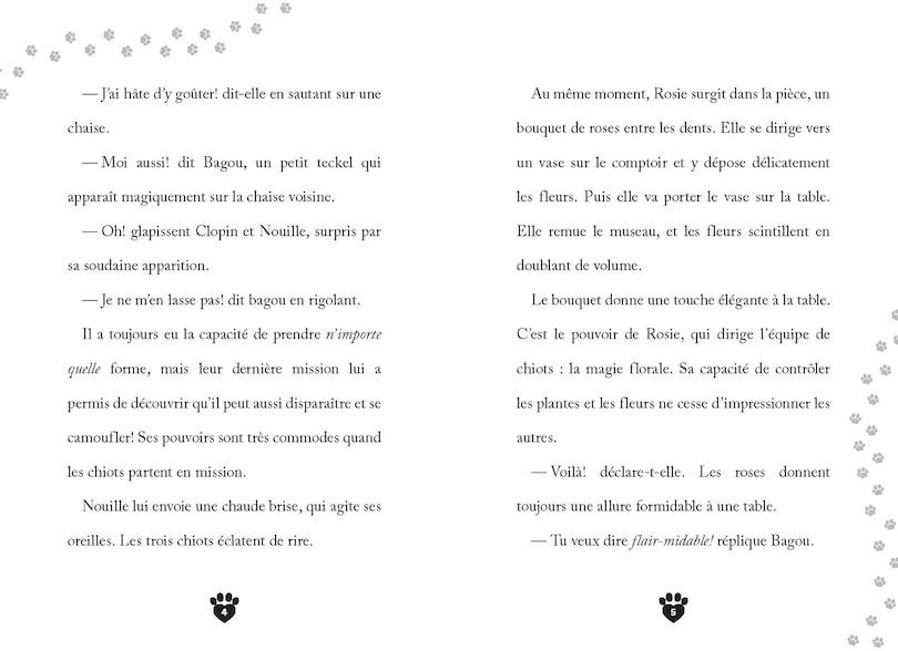 Aper&ccedil;u du contenu_Les chiots d&rsquo;amour : N&deg; 4 - Recette gagnante