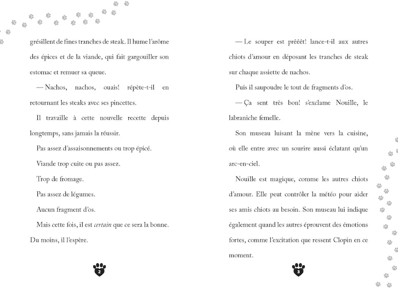 Aper&ccedil;u du contenu 2_Les chiots d&rsquo;amour : N&deg; 4 - Recette gagnante