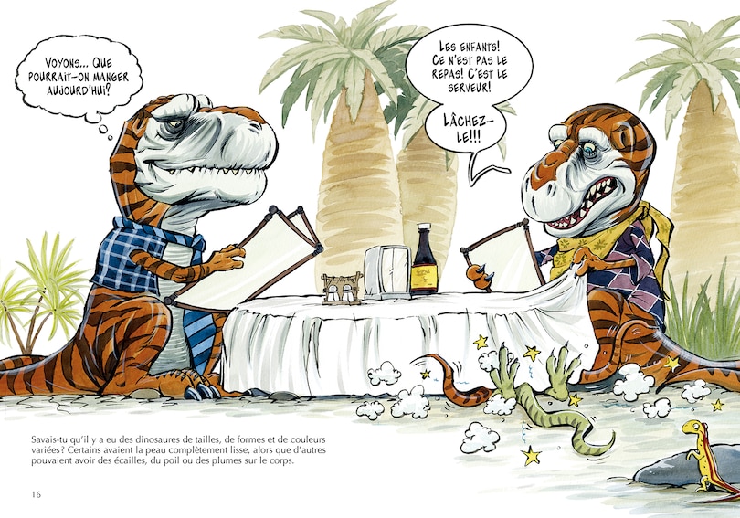 Sample content_Les dinosaures