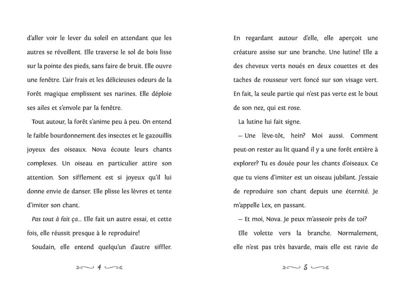 Aper&ccedil;u du contenu_Les f&eacute;es &eacute;ternelles : N˚  2 - Nova p&eacute;tillante