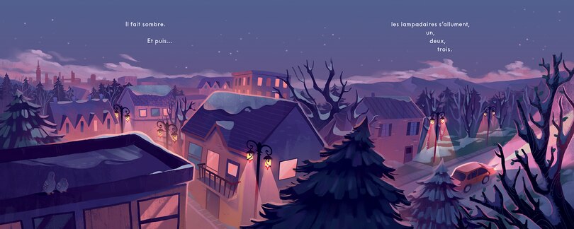 Sample content_Les lumi&egrave;res de la nuit