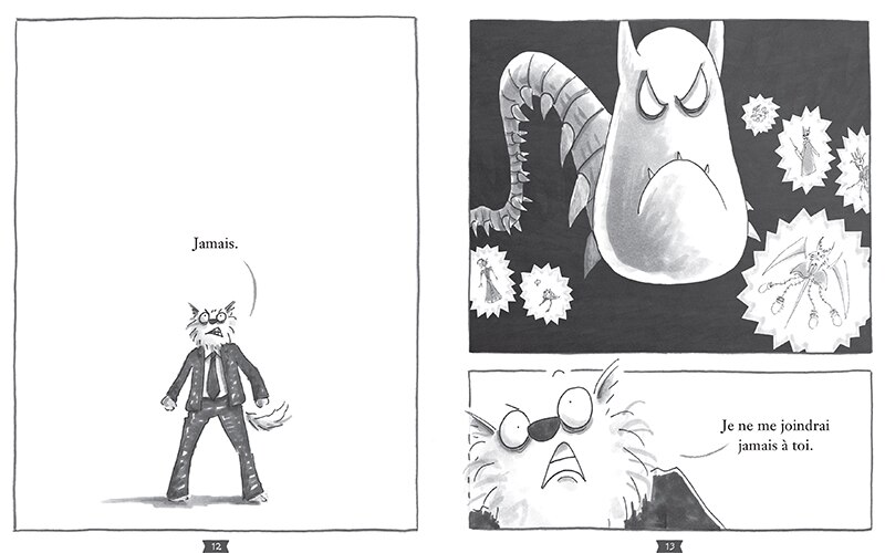 Aper&ccedil;u du contenu_Les m&eacute;chants : N&deg; 19 - Le serpent et la b&ecirc;te