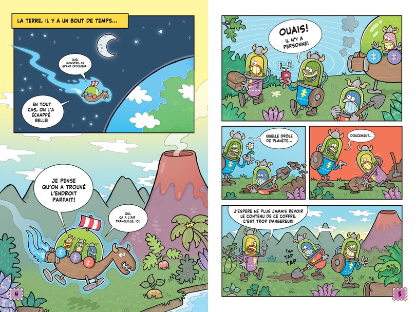 Aper&ccedil;u du contenu 3_Les timbr&eacute;s : N˚  9 - Le voyage sanglant