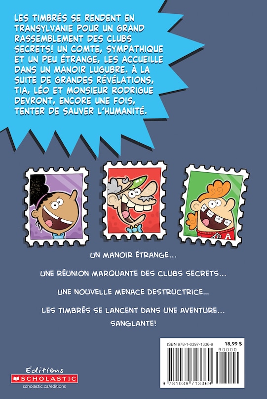 Back cover_Les timbrés : N˚  9 - Le voyage sanglant