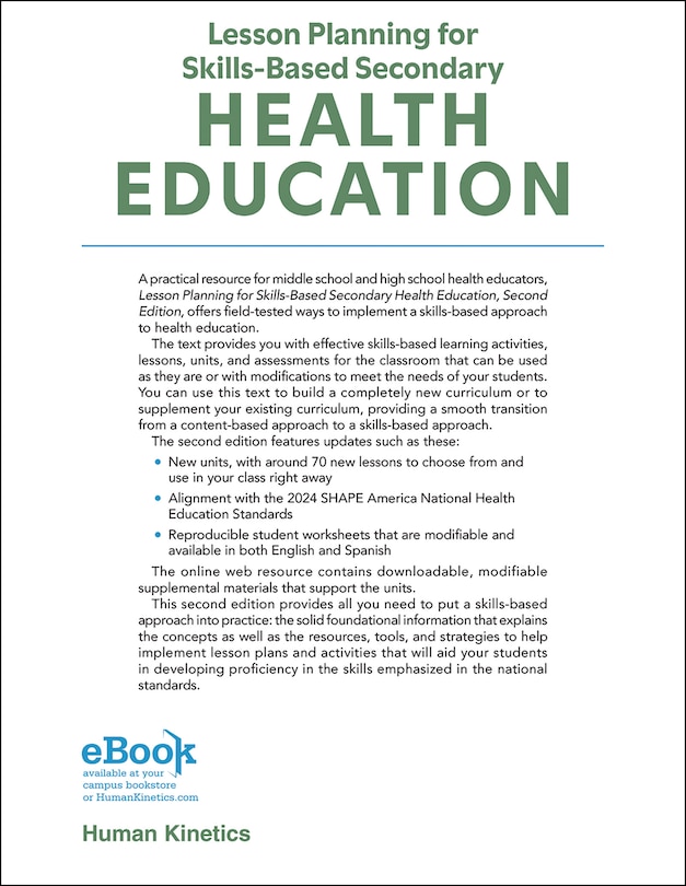 Couverture arri&egrave;re_Lesson Planning for Skills-Based Secondary Health Education