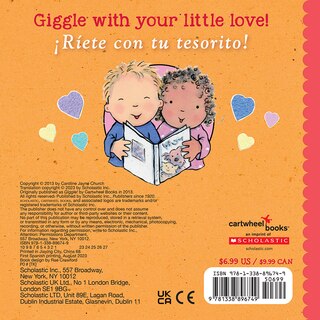 Back cover_Let&rsquo;s Giggle! / &iexcl;A re&iacute;r! (Scholastic Bilingual)
