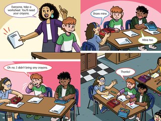 Aper&ccedil;u du contenu 3_Let's Be Friends: An Acorn Book (Pine School Pals #1)