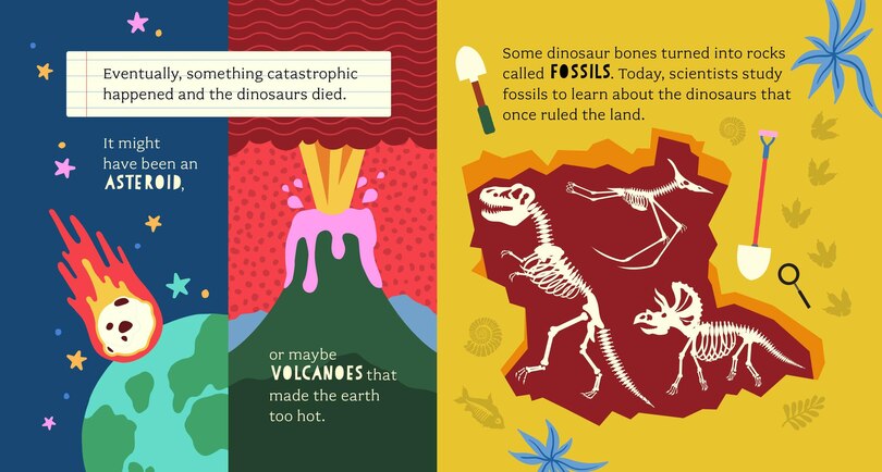 Sample content_Let's Learn About Dinosaurs