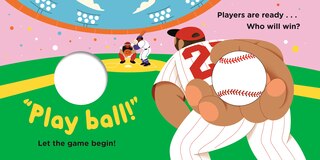 Aperçu du contenu_Let's Play Baseball!: A Touch-and-Feel Book