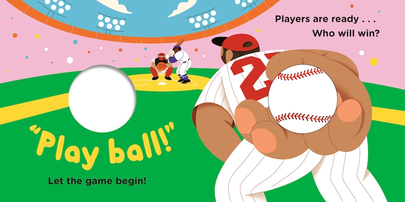 Aperçu du contenu_Let's Play Baseball!: A Touch-and-Feel Book