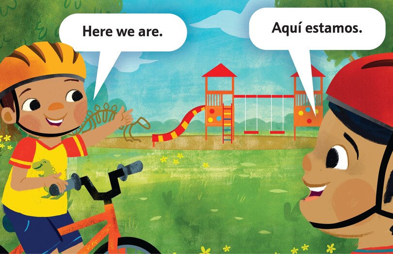 Sample content_Let's Play in the Park / Juguemos en el parque