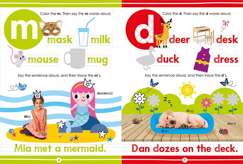 Aper&ccedil;u du contenu 2_Letter Sounds Skills Workbook