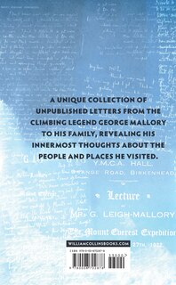 Couverture arrière_Letters From Everest: Unpublished Letters from Mallory’s Life and Death in the Mountains
