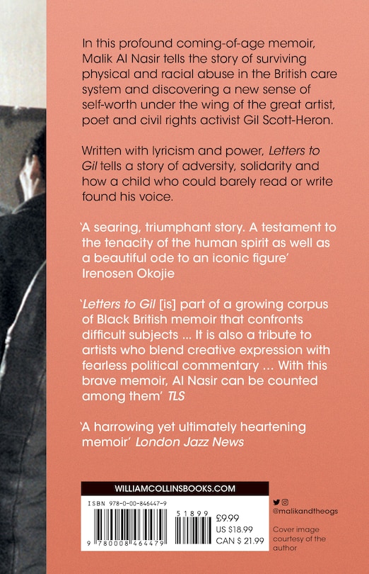 Couverture arri&egrave;re_Letters To Gil