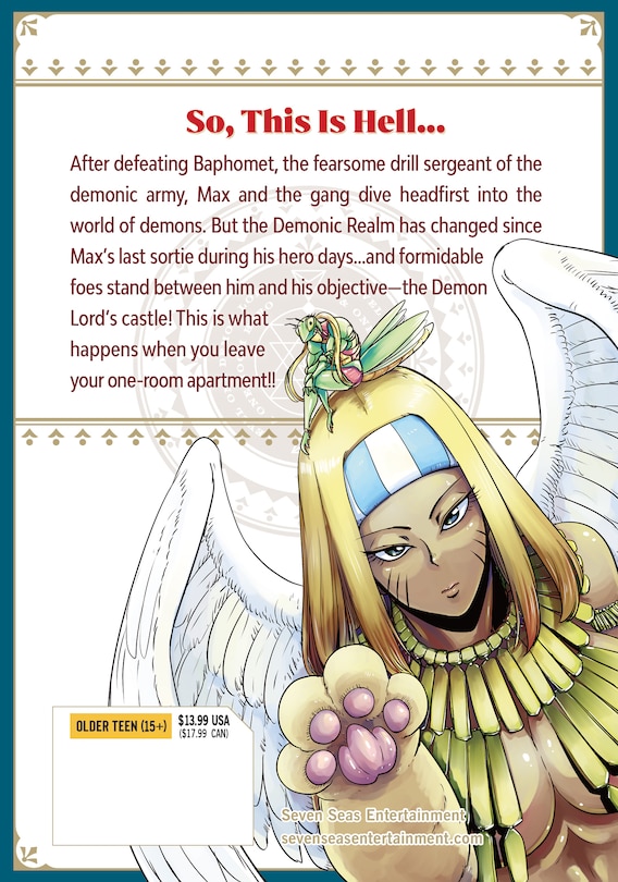 Back cover_Level 1 Demon Lord and One Room Hero Vol. 9
