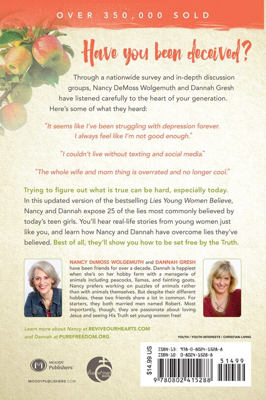 Back cover_LIES YOUNG WOMEN BELIEVE