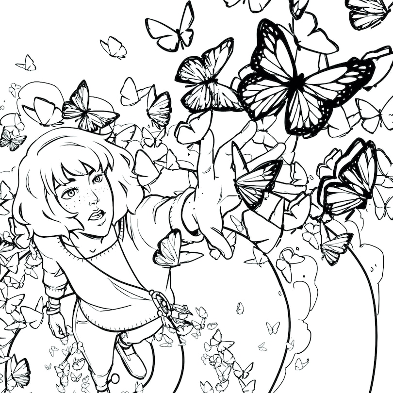 Sample content_Life Is Strange: Coloring Book