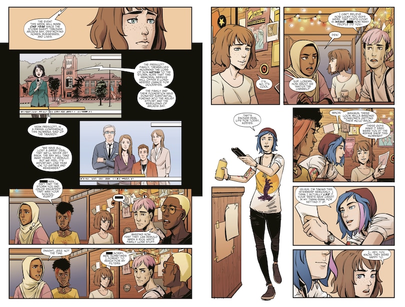 Aperçu du contenu 2_Life is Strange Vol. 1: Dust (Graphic Novel)