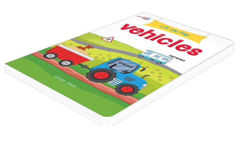 Aper&ccedil;u du contenu 3_Lift the Flap - Vehicles : Early Learning Novelty Board Book For Children