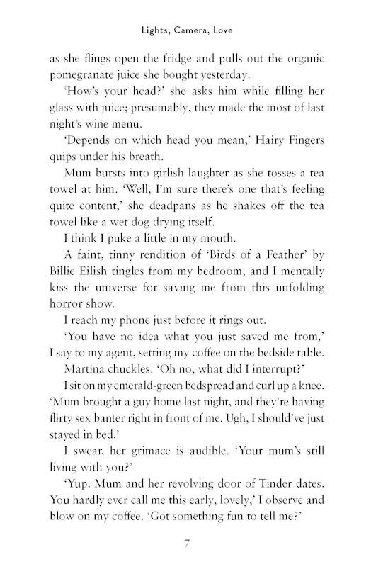 Aper&ccedil;u du contenu_Lights, Camera, Love