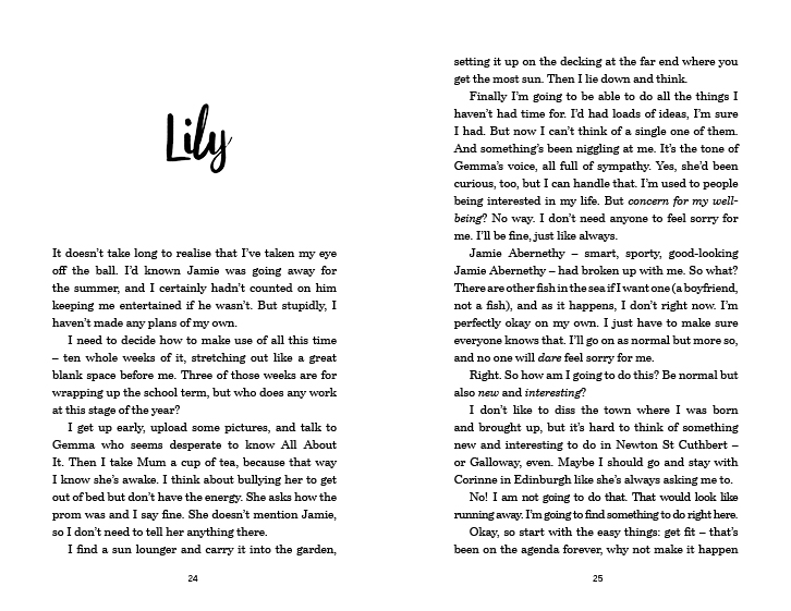 Sample content_Lily's Just Fine