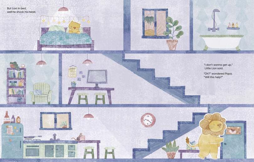 Aper&ccedil;u du contenu_Lion in Bed