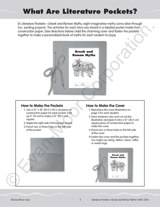 Aper&ccedil;u du contenu_Greek & Roman Myths
