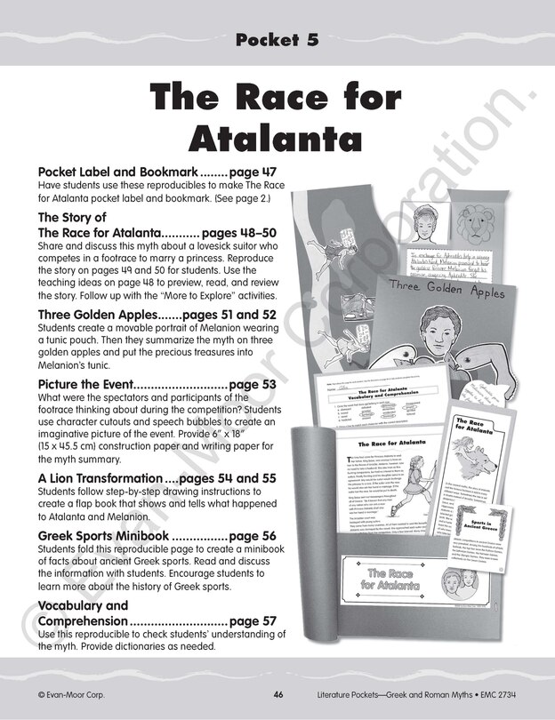 Aper&ccedil;u du contenu 3_Greek & Roman Myths