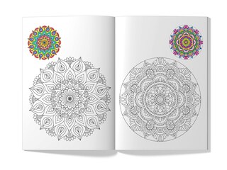 Aper&ccedil;u du contenu 2_Little Artist Series Mandala: Copy Colour Books