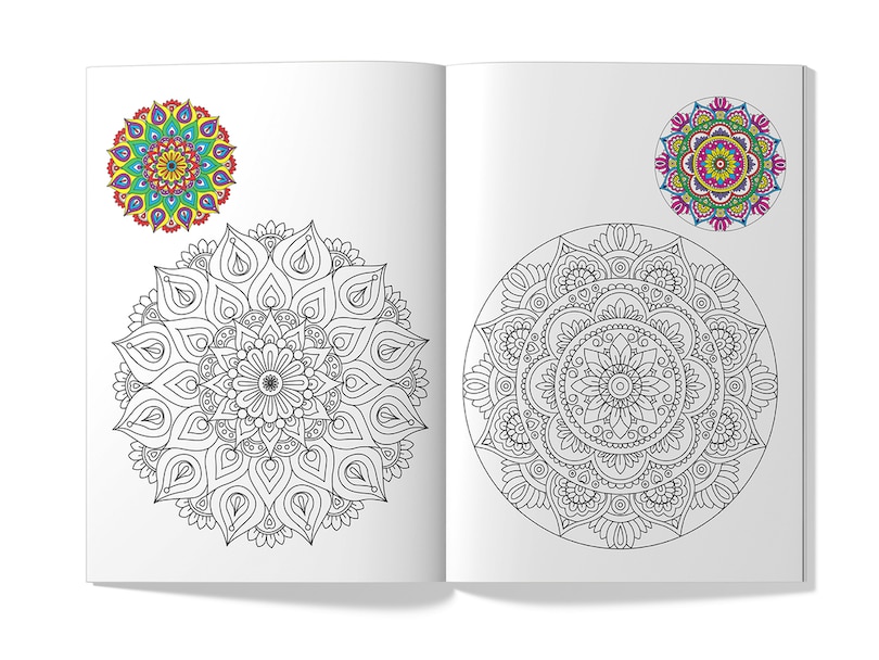 Aper&ccedil;u du contenu 2_Little Artist Series Mandala: Copy Colour Books