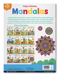 Aper&ccedil;u du contenu 5_Little Artist Series Mandala: Copy Colour Books