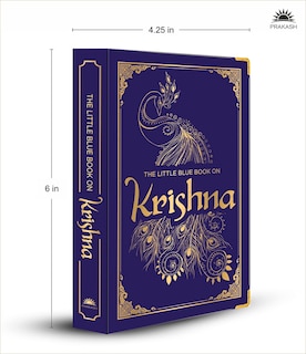 Aper&ccedil;u du contenu 4_Little Blue Book on Krishna (Deluxe Silk Hardbound) , The