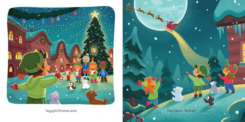 Aper&ccedil;u du contenu 3_Little Elf's To-Do List (A Magical List Book)