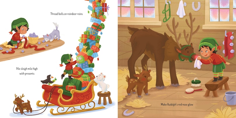 Aper&ccedil;u du contenu 4_Little Elf's To-Do List (A Magical List Book)
