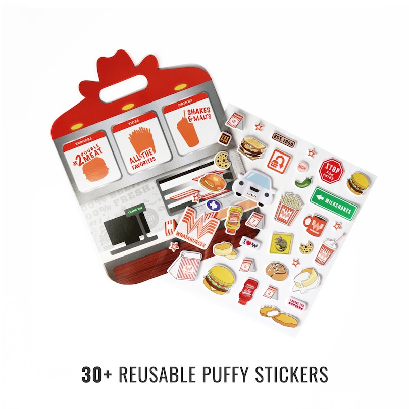 Aperçu du contenu 4_Little Foodies Reusable Sticker Play Set