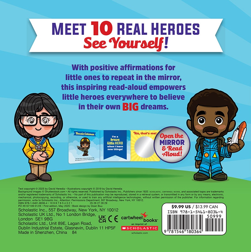 Back cover_Little Heroes of Color: I'm a Little Hero