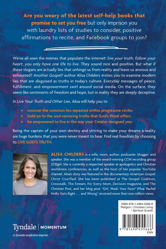 Back cover_Live Your Truth and Other Lies