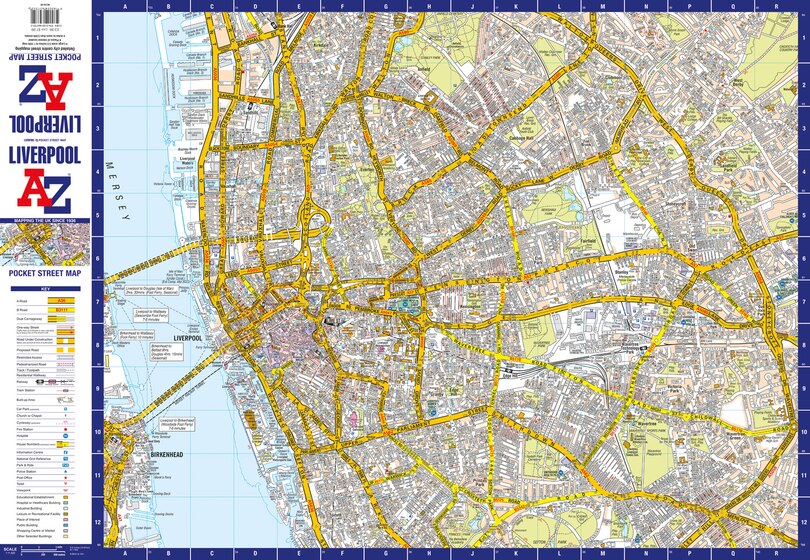 Sample content 2_Liverpool A-Z Pocket Street Map