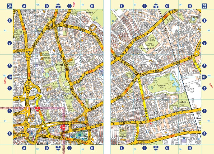 Sample content 2_Liverpool A-Z Street Atlas