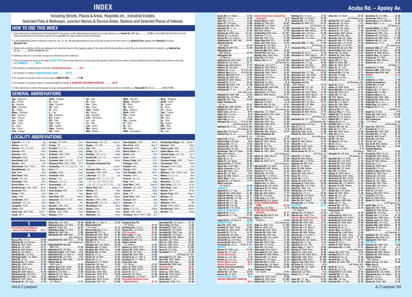 Sample content 4_Liverpool A-Z Street Atlas