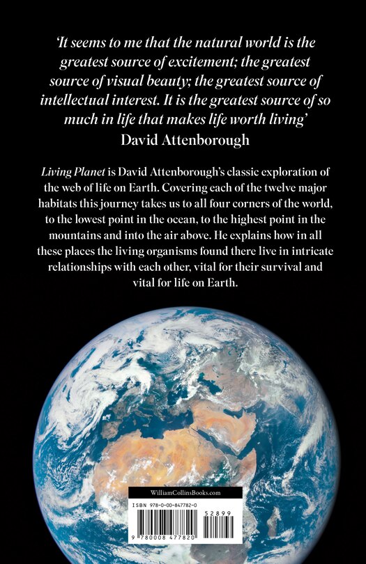 Couverture arrière_Living Planet: The Web of Life on Earth