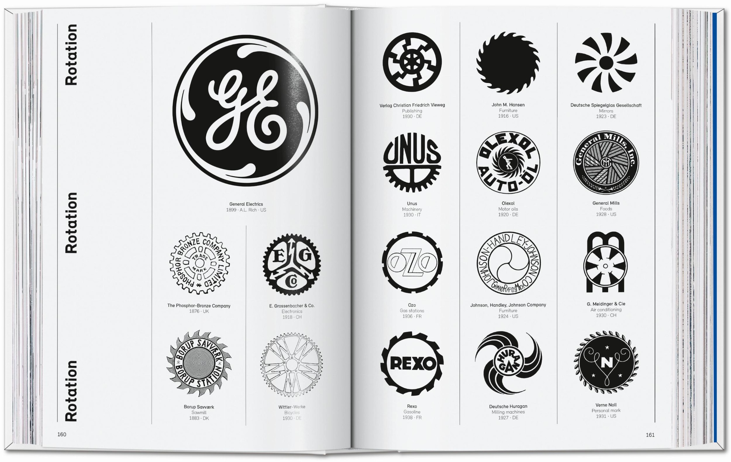 LOGO MODERNISM 美品 デザイナー必見 Taschen's visual chronicle of modern corporate logo design