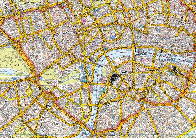 Aper&ccedil;u du contenu 2_London A-Z Premier Map