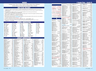 Aperçu du contenu_London A-Z Street Atlas